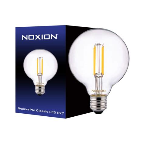 Noxion Pro Classic Led E27 Globe Filament Claire 95mm 8w 806lm 827