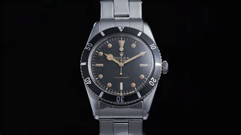 One Of The Rarest Early Rolex Submariners Is Heading To Auction This