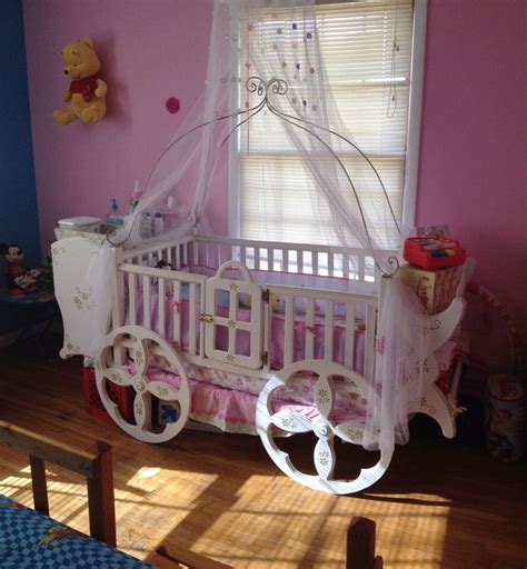 Princess Crib For A Baby Girl 👶🍼👑 Baby Girl Crib Baby Girl Crib