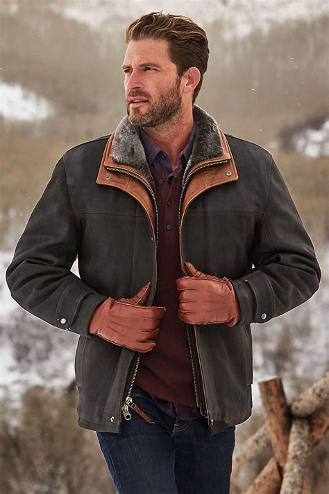 A Handsome Coat For Town Or Country Our Jack Frost Leather Coat With