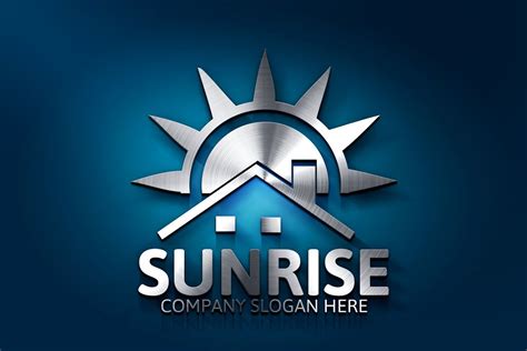 Sunrise Logo Creative Logo Templates Creative Market