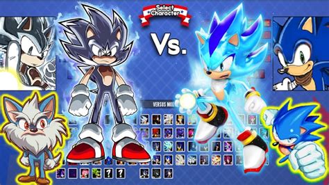 Sonic Mugen Full 105 Character 86 Stage Youtube