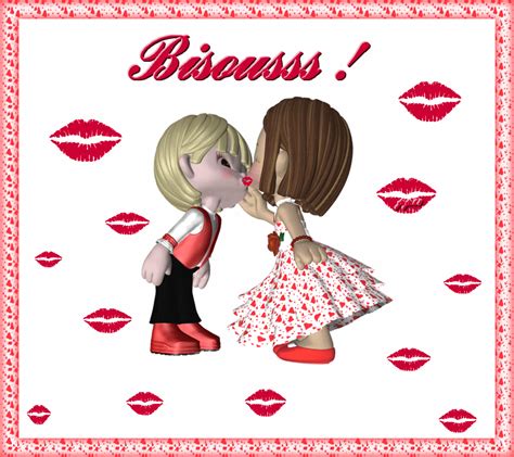 bisous kiss