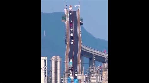 Japans Most Terrifying Bridge Eshima Ohashi Youtube