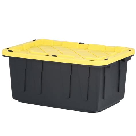 Heavy duty small parts bin cabinets puts parts at your fingertips. 17Gallon Storage Tote Container Stackable Lockable ...
