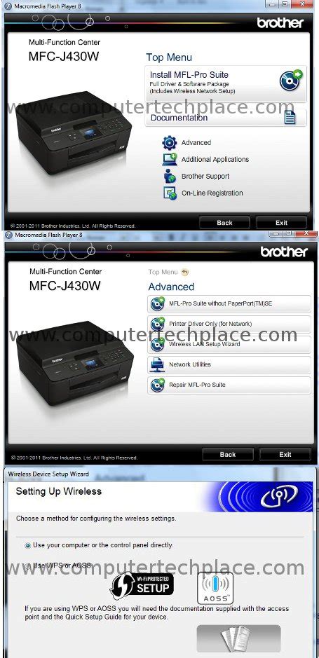 Print From Brother Printer Mfc J430w Wireless Wi Fi With Android Phone