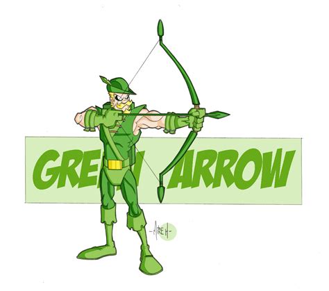 Emerald Archer Green Arrow Fan Art 280617 Fanpop