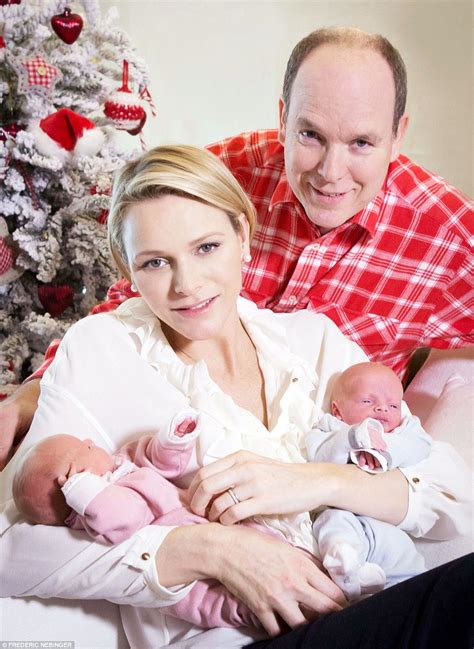 Prince Albert And Princess Charlene Of Monaco Release First Pictures Of