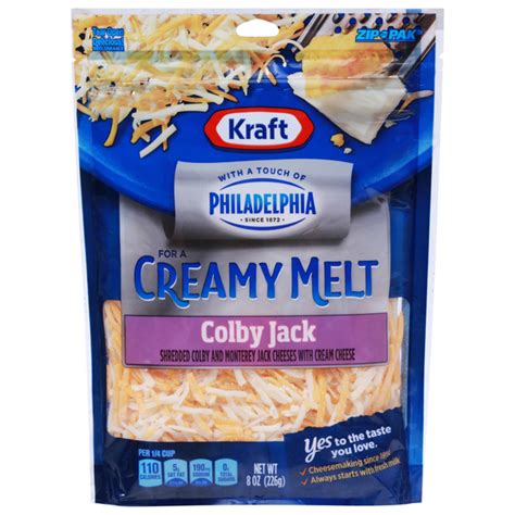 Save On Kraft Creamy Melt Colby Jack Cheese Shredded Order Online