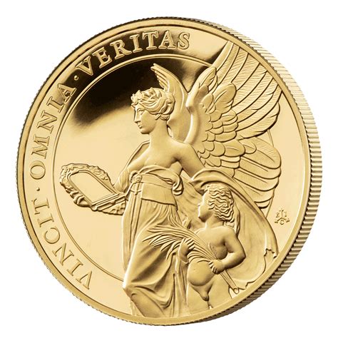 2021 Queens Virtues Truth 1oz Gold Proof Coin The East India Company Collections