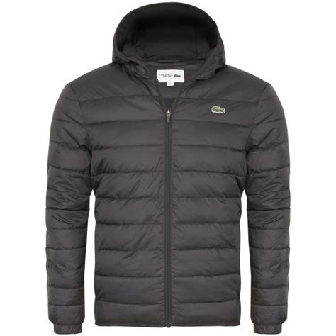 Lacoste Waterproof Quilted Jacket Slim Fit Bh1931 Hde