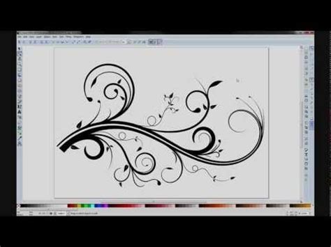 Creating Your Own Flourishes Swirls Using Inkscape I LOVE Flourishes