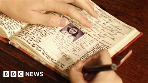 Anne Franks Diary Removed From Website Bbc News