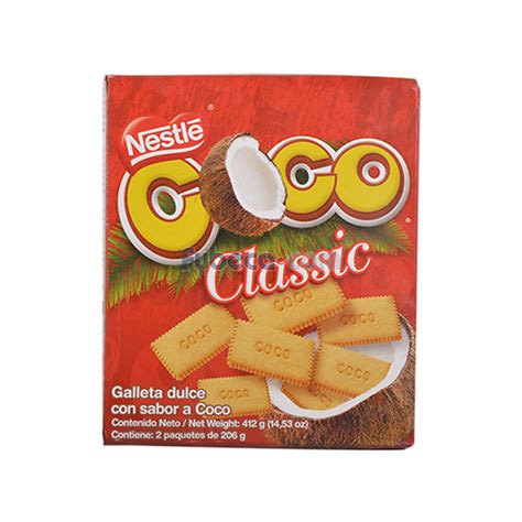 Galleta Nestlé Coco Classic 412 G Unidad Fybeca