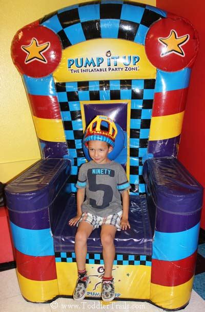 The Best 7th Birthday Party At Pump It Up Hb Toddler Trails