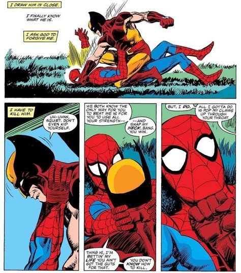 Wolverine Vs Spider Man Rxmen