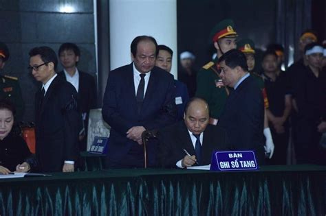 Thủ tướng nguyễn xuân phúc: Xúc động dòng sổ tang viếng nguyên Chủ tịch Nước, Đại ...