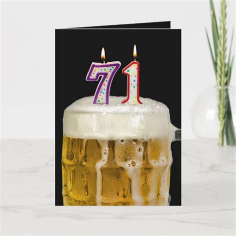 71st Birthday Cards Zazzle Uk