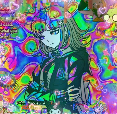 Pin By Ace Is Gay On Rainbow Aesthetic Glitchcore Anime Anime