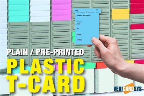 Plastic T Card Printing Is Now Available Vericardsys