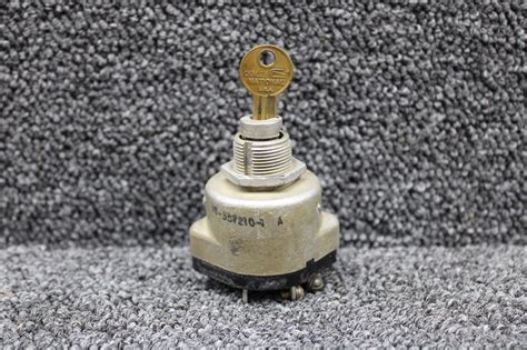 10 357210 1 Bendix Ignition Switch With Key Bas Airplane Parts