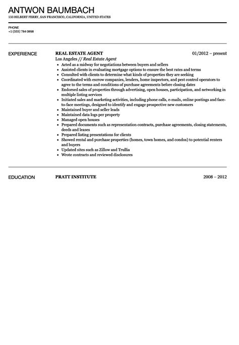 Follow the same example and write a cv that stands out. Real Estate Agent Resume Sample | Velvet Jobs