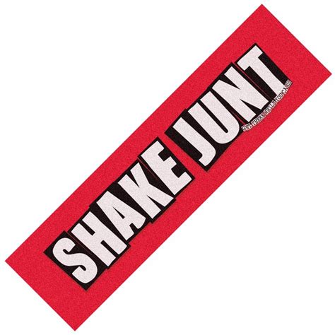Shake Junt Bake Junt Red Skateboard Griptape Single Sheet