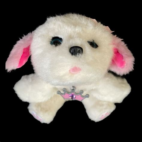 Little Live Pets Tiara My Dream Puppy Toy White And Pink Interactive