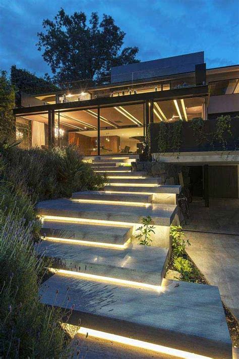30 Astonishing Step Lighting Ideas for Outdoor Space | Architecture