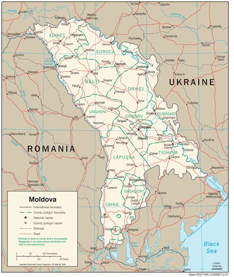 Maps Of Moldova Detailed Map Of Moldova In English Tourist Map Of