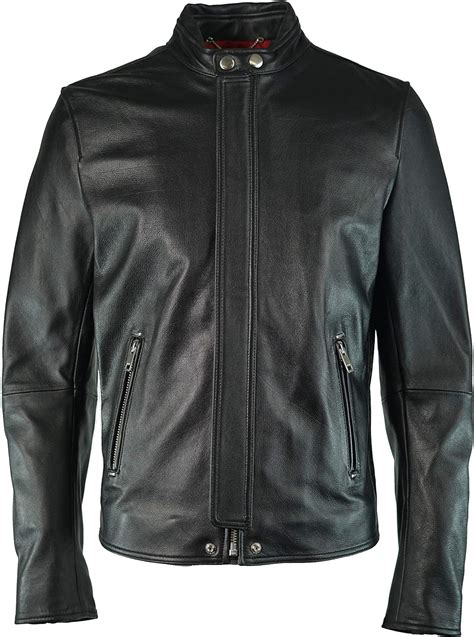 Diesel L Rush 900 Leather Jacket Black Uk Clothing