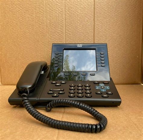 Cisco 8961 Unified Ip Phone With Handset And Stand Cisco Cp 8961 Cl K9