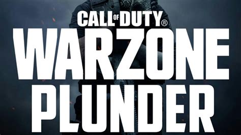 Cod Warzoneplunder Mode Youtube