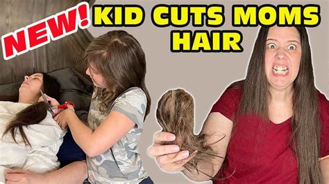 🤬girl temper tantrum🤬 cuts mom s hair while she was taking a nap [new video] youtube