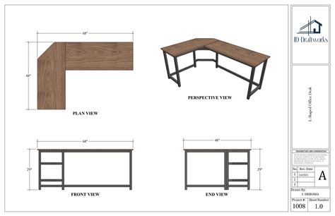 L Shaped Office Desk Layout