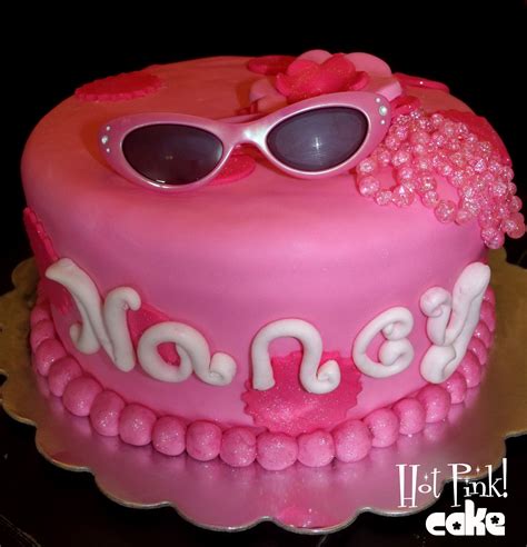 Hot Pink Cakes Fancy Nancy Cake