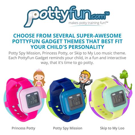 Potty Fun Potty Training Watch Timer Remind Your Toddler To Go Potty