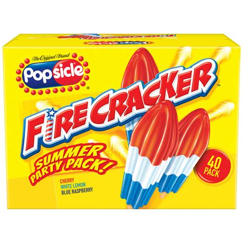 Popsicle Ice Pops Firecracker 40 Ct Delivery Or Pickup Near Me