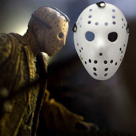 Jason Voorhees Friday The Th Horror Movie Hockey Mask Scary Halloween Mask Ebay