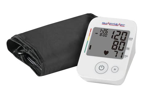 Smartheart Automatic Arm Digital Blood Pressure Monitor W Wide Range