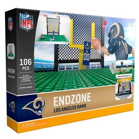 Up For Sale Is A Los Angeles Rams Nfl Endzone Football Set With Kicker