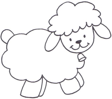 Oveja para colorear