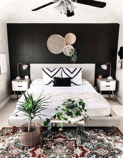 10 Bright And Airy Black And White Boho Bedroom Ideas Diy Darlin