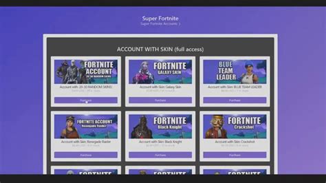 Best Fortnite Account Store Cheap And Safe Check And Buy Now Youtube