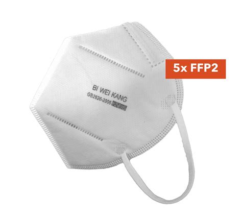 Such masks cover the nose, mouth and chin and may have inhalation and/or exhalation valves. FFP2 Atemschutzmasken - Vorteilspack- Kabira