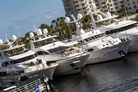 On The Docks At The 2017 Fort Lauderdale Boat Show