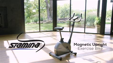Stamina Magnetic Upright Exercise Bike Youtube
