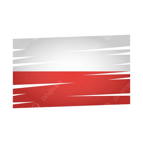 Poland Flag Clipart Hd Png Poland Flag Vector With Transparent