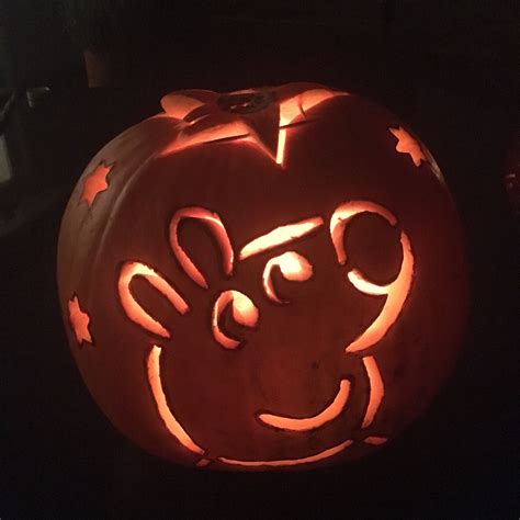 9 Peppa Pig Pumpkin Carving Template Template Guru
