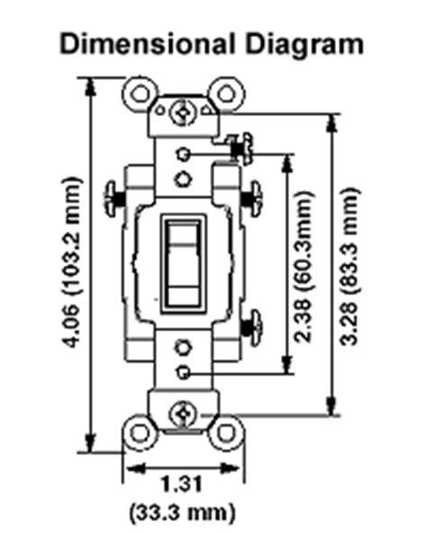 Everybody knows that reading leviton decora switch wiring diagram is effective, because we are able to get enough detailed information online through the resources. Leviton CSB4-15 15 Amp, 120/277 Volt, Toggle 4-Way AC Quiet Switch, Commercial Grade, Grounding ...